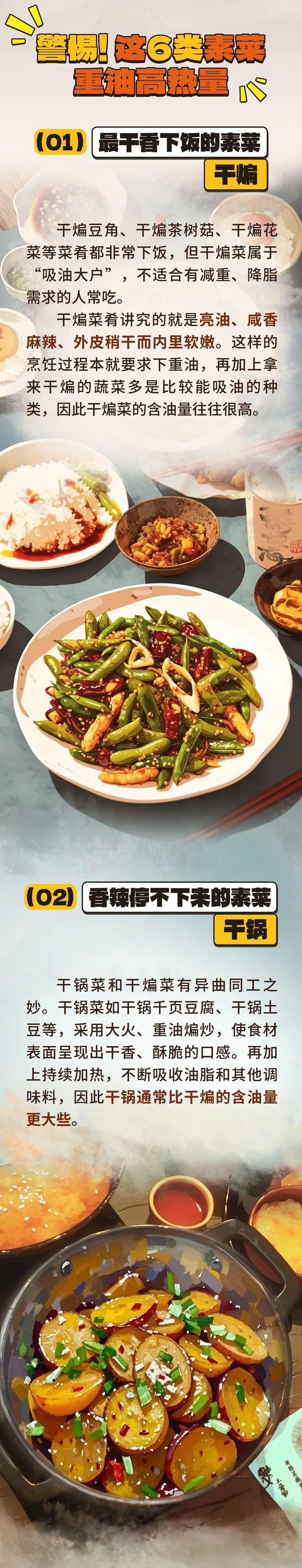 这6类素菜，约等于在“喝油”！很多人天天吃却不知道