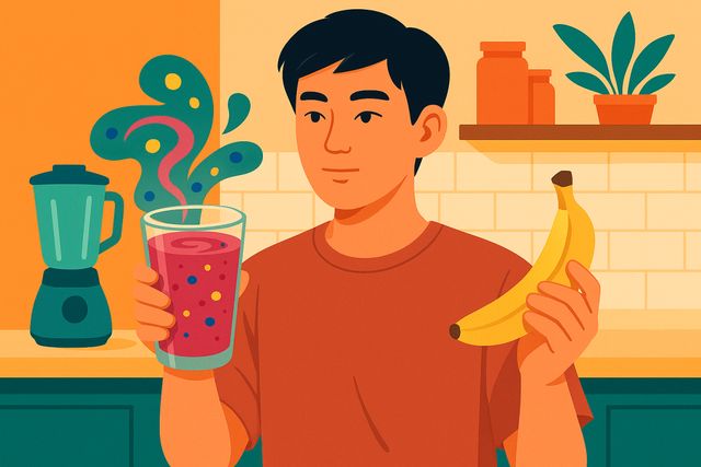 1根香蕉竟能让水果奶昔营养大打折扣？
