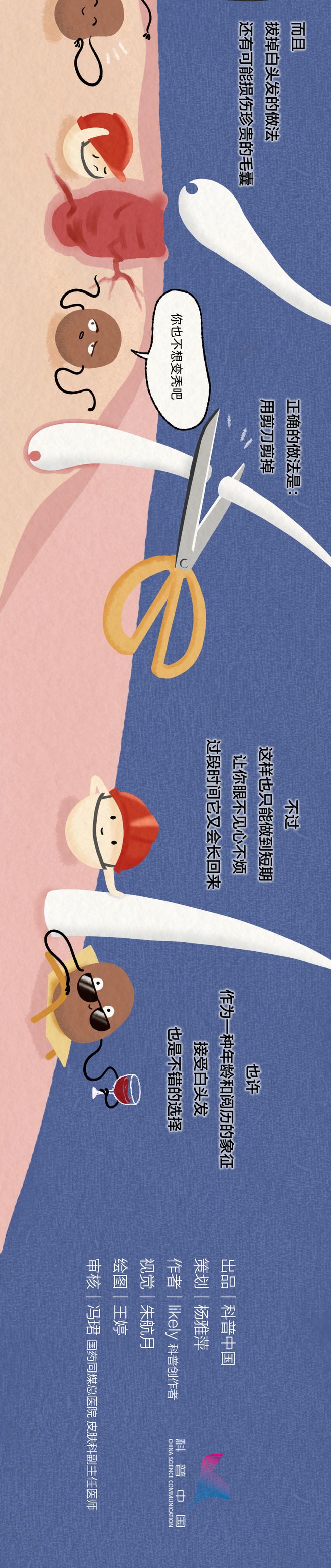 白发悄然生长全过程曝光！